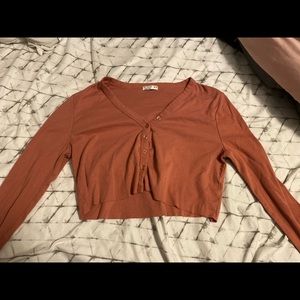 Long sleeve crop brand new